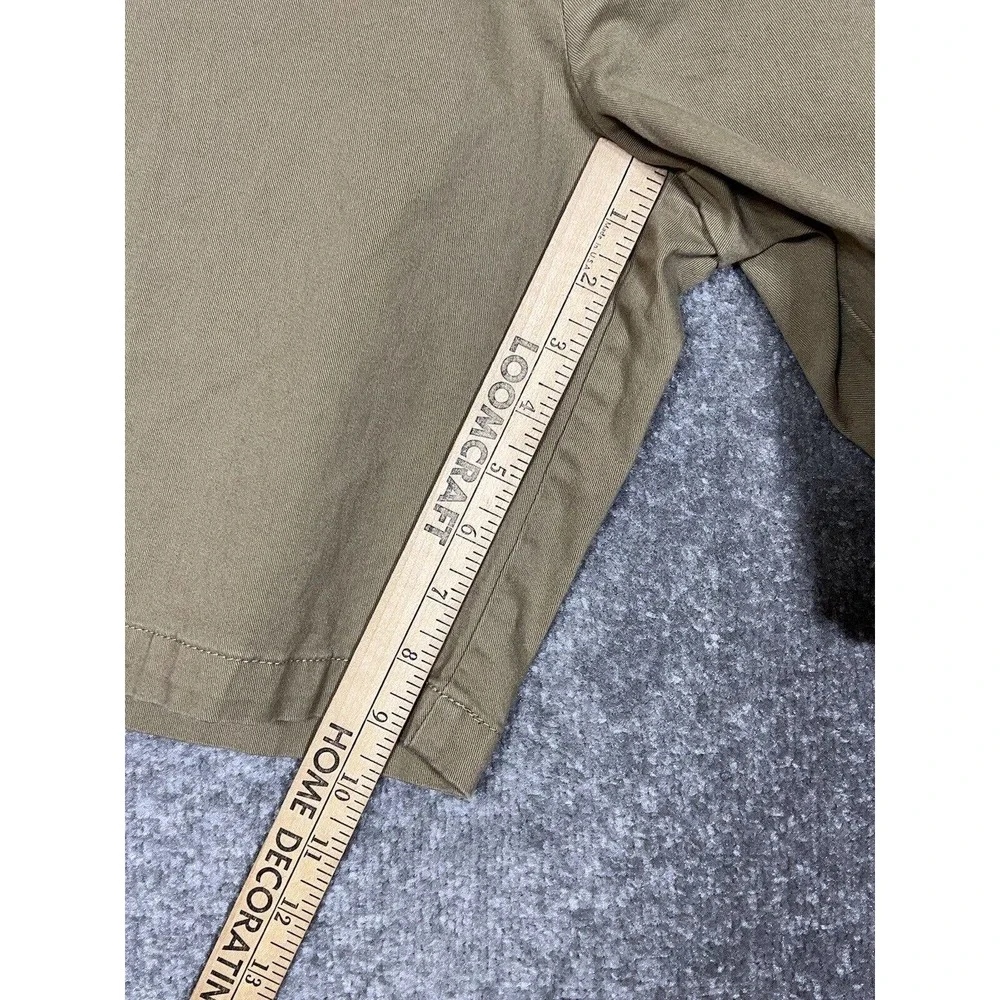 Banana Republic Aiden Chino‎ Shorts Mens Size 33 Stretch Acorn Brown Pockets